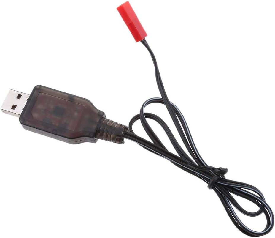 USB 3.7v Chargeur Batterie Câble Rouge Jst Connecteur RC Quadcopter